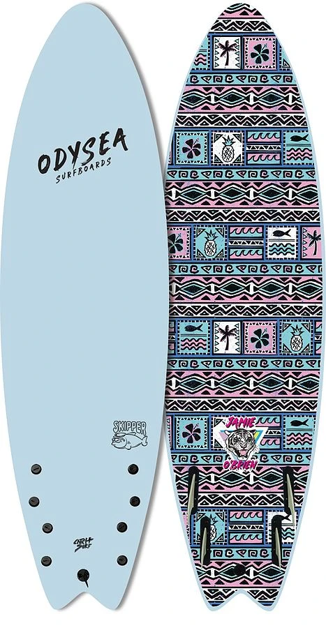 Catch Surf Odysea Skipper Pro 2021 JOB Quad Fin Softboard Blue 3 Catch Surf Odysea Skipper Pro 2021 JOB Quad Fin Softboard Blue