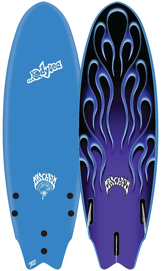 Catch Surf X Lost RNF 2022 Blue Softboard 3 Catch Surf X Lost RNF 2022 Blue Softboard