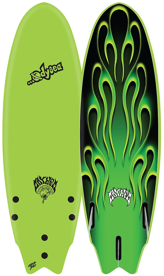 Catch Surf X Lost RNF 2022 Green Softboard 3 Catch Surf X Lost RNF 2022 Green Softboard