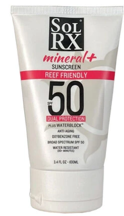 Solrx Mineral+ Sunscreen SPF 50 100 Ml Tube