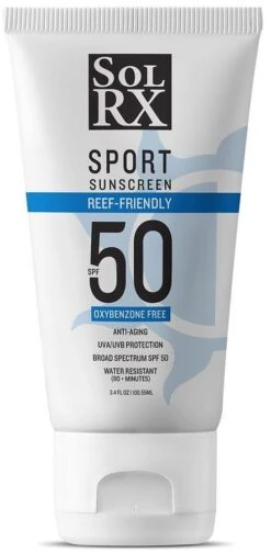 Solrx Sport Sunscreen SPF 50 100 Ml Tube
