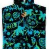 Creatures Youth Beach Poncho Towel Cyan Green -Aquapac SurfBoard Shop 566169