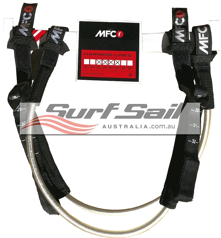 Maui Fin Company Adjustable Harness Lines 3 Maui Fin Company Adjustable Harness Lines
