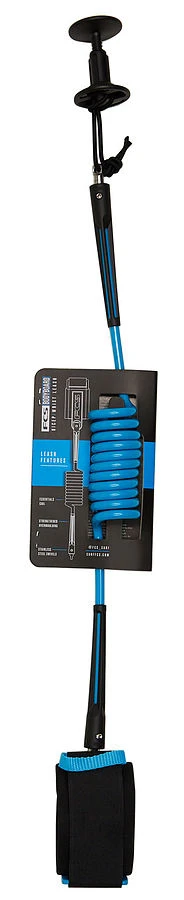 FCS Bodyboard Wrist Leash Black Blue