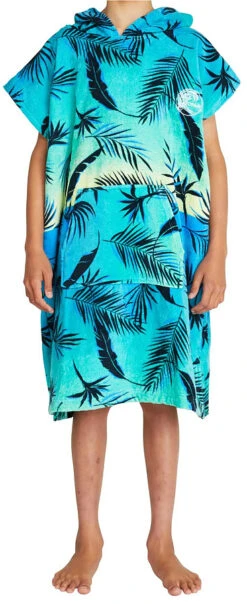 Oneill Youth Alldaze Change Towel Poncho Brilliant Blue