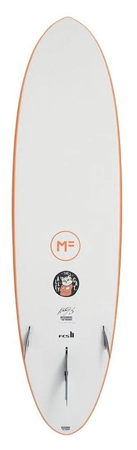 Mick Fanning Softboards Alley Cat Orange FCS II 8 Foot 0 Inches 3 Mick Fanning Softboards Alley Cat Orange FCS II 8 Foot 0 Inches