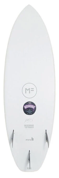 Mick Fanning Softboards Neugenie White FCS II 5 Foot 10 Inches