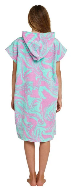 Oneill Girls Change Towel Poncho Laid Back Swirl