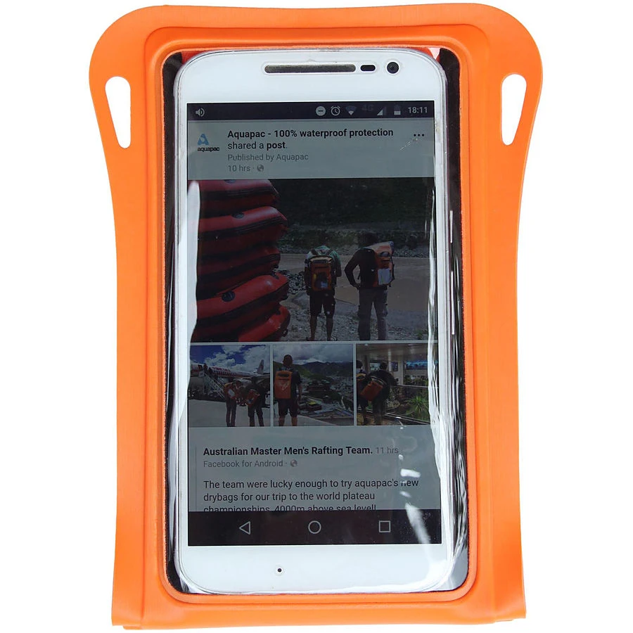 Aquapac Trailproof Phone Case Orange 081 3 Aquapac Trailproof Phone Case Orange 081