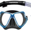 Surf Sail Australia Pacific Silicone Mask And Snorkel Set Black