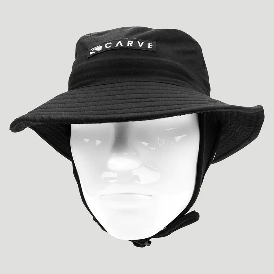 Carve Trawling Surf Bucket Hat Black 3 Carve Trawling Surf Bucket Hat Black