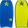 Stealth Elite PE Bodyboard Royal Blue Fluro Yellow -Aquapac SurfBoard Shop EliteRYBL