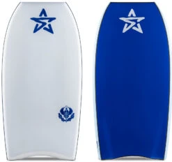 Stealth Elite PE Bodyboard White Dark Blue