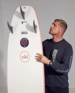 Mick Fanning Softboards Beastie Softboard Coral -Aquapac SurfBoard Shop beastiecoral 3