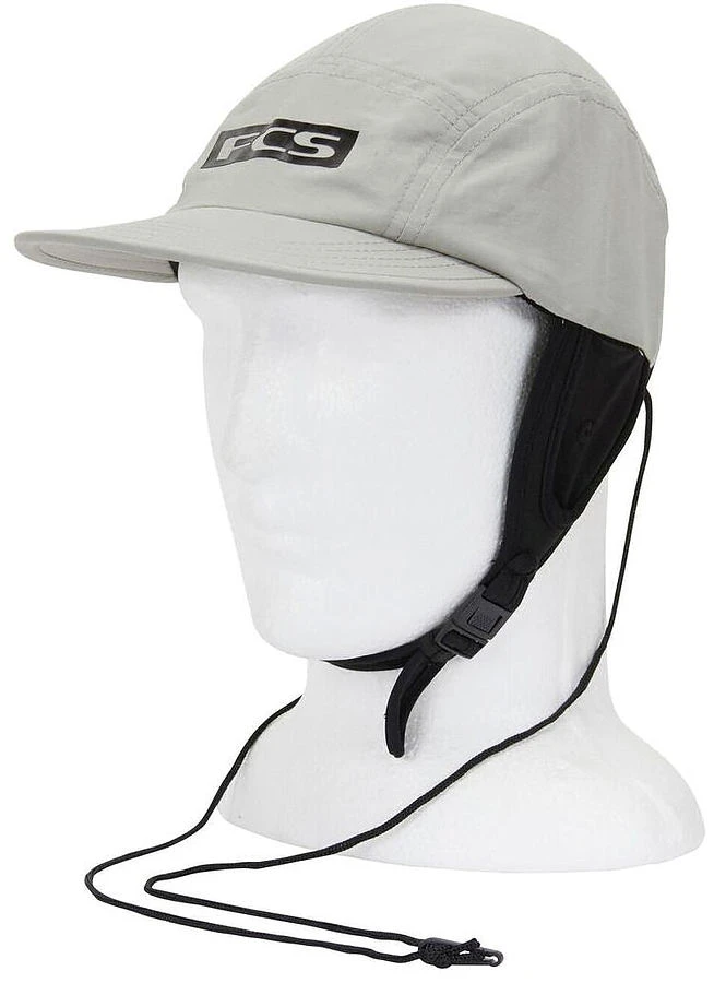 FCS Essential Surf Cap Hat Light Grey 3 FCS Essential Surf Cap Hat Light Grey