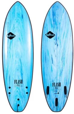 Softech Flash Eric Geiselman FCS2 Softboard Aqua