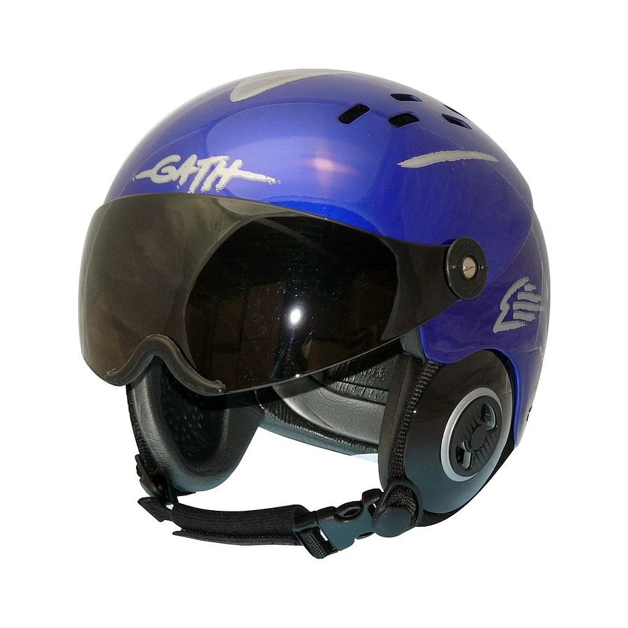 Gath Retractable Visor Smoke Half Face Visor Kit 3 Gath Retractable Visor Smoke Half Face Visor Kit