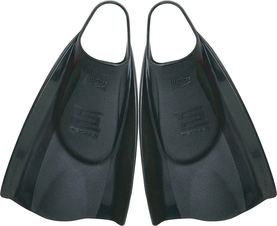 Hydro Tech 2 Black Bodyboard Fins 3 Hydro Tech 2 Black Bodyboard Fins